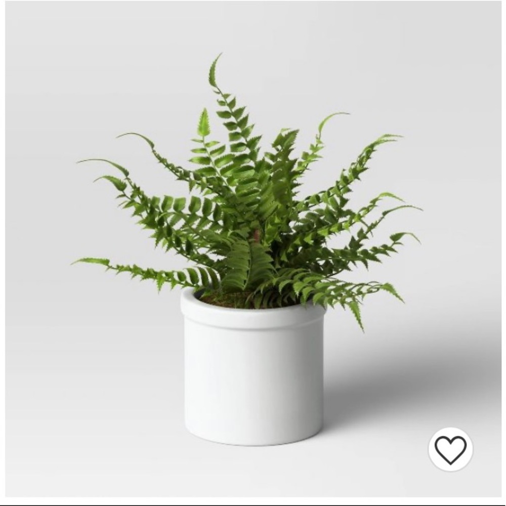 NWT Faux Boston Fern 2 PACK